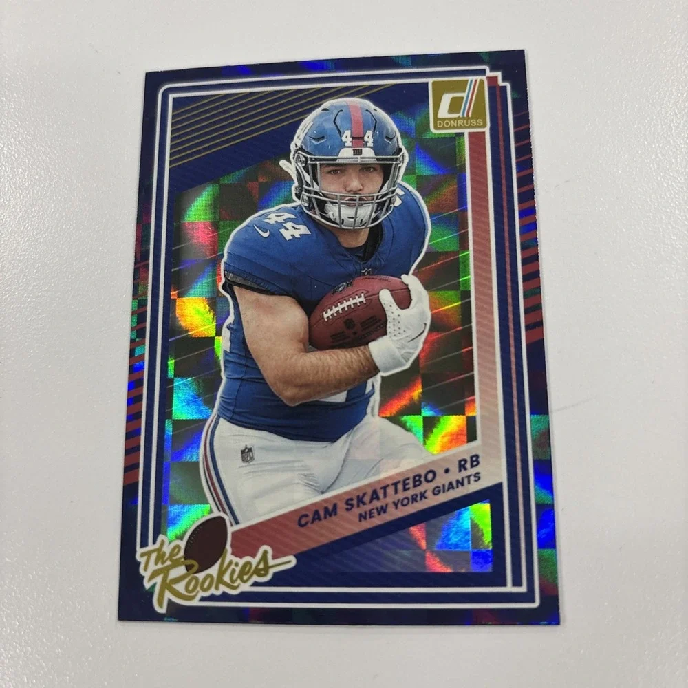 2025 Donruss The Rookies #19 Cam Skattebo Rookie RC